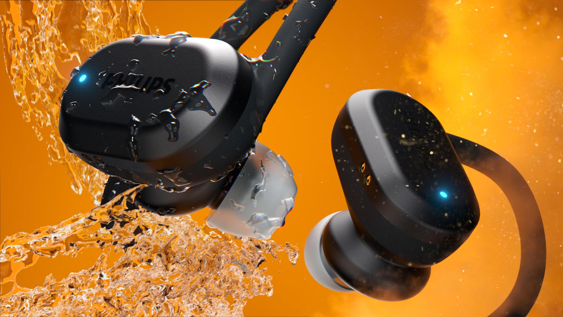 Philips TAA7306BK/00 – True Wireless In-Ear Kopfhörer – Bluetooth, UV-Reinigung – Schwarz – bis 24 h