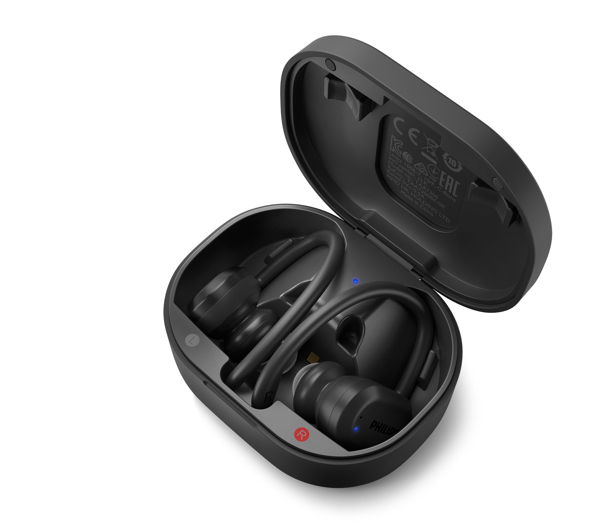Philips TAA7306BK/00 – True Wireless In-Ear Kopfhörer – Bluetooth, UV-Reinigung – Schwarz – bis 24 h