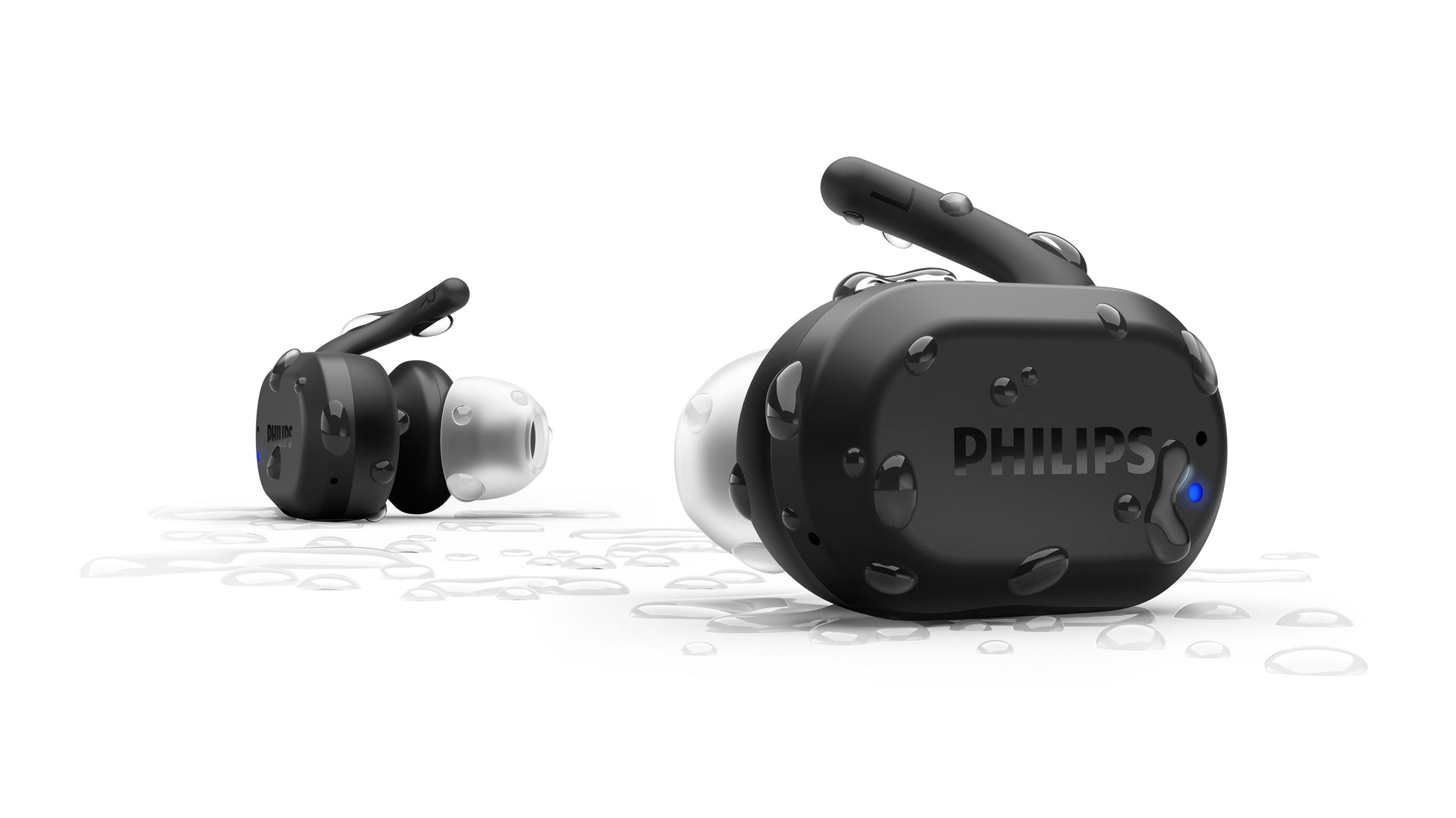 Philips TAA7306BK/00 – True Wireless In-Ear Kopfhörer – Bluetooth, UV-Reinigung – Schwarz – bis 24 h