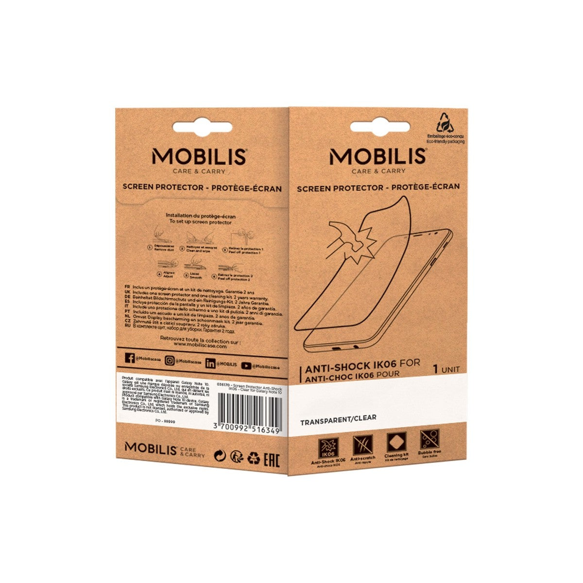 Mobilis Für Samsung Galaxy Xcover 5 – Transparent
