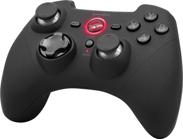 SPEEDLINK RAIT SL650110B – Gamepad – RF 2,4 GHz – für PC, PlayStation 3 & Nintendo Switch – Schwarz