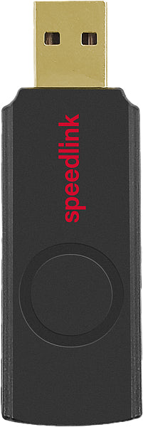SPEEDLINK RAIT SL650110B – Gamepad – RF 2,4 GHz – für PC, PlayStation 3 & Nintendo Switch – Schwarz