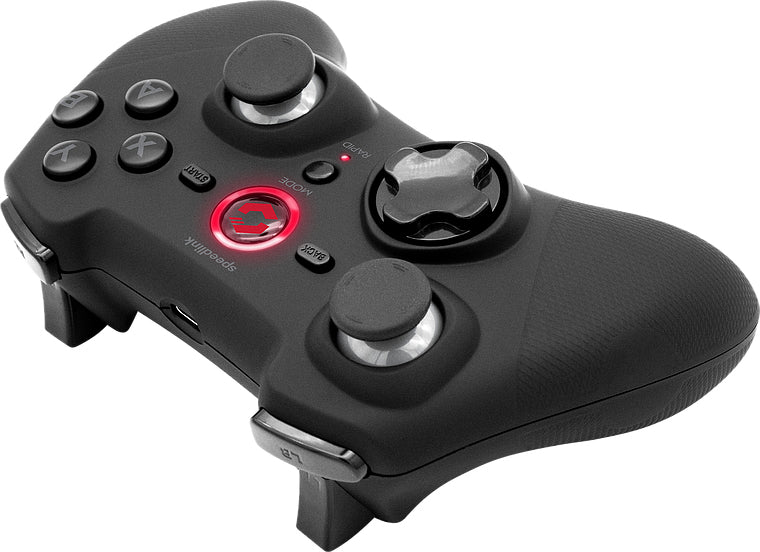 SPEEDLINK RAIT SL650110B – Gamepad – RF 2,4 GHz – für PC, PlayStation 3 & Nintendo Switch – Schwarz