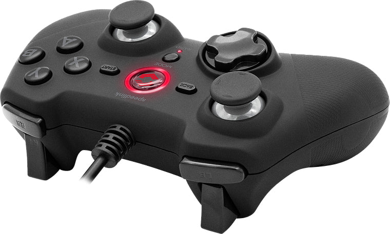 SPEEDLINK RAIT – Gamepad – USB (kabelgebunden), Vibration & Auto-Feuer, für PC, PS3 & Switch