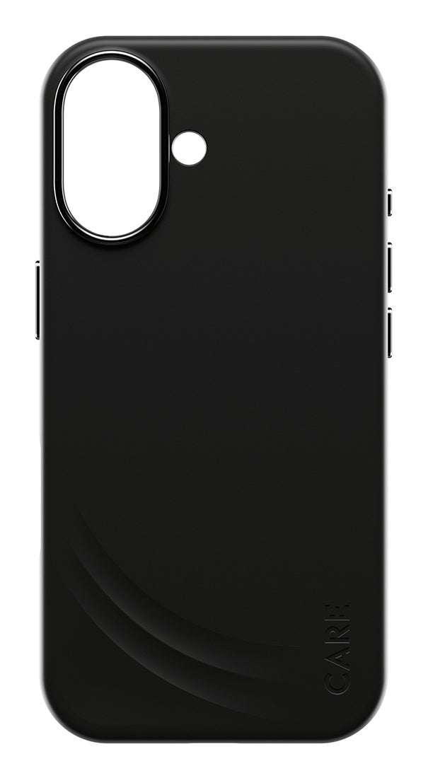 PanzerGlass Backcover FLOW – für Apple iPhone 17 – schwarz – Silikon – MagSafe-kompatibel, stossfest