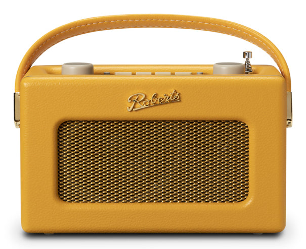 Roberts Radio Roberts Revival Uno Bluetooth – DAB-/Internetradio – Portabel – DAB+ – Dunkelgelb