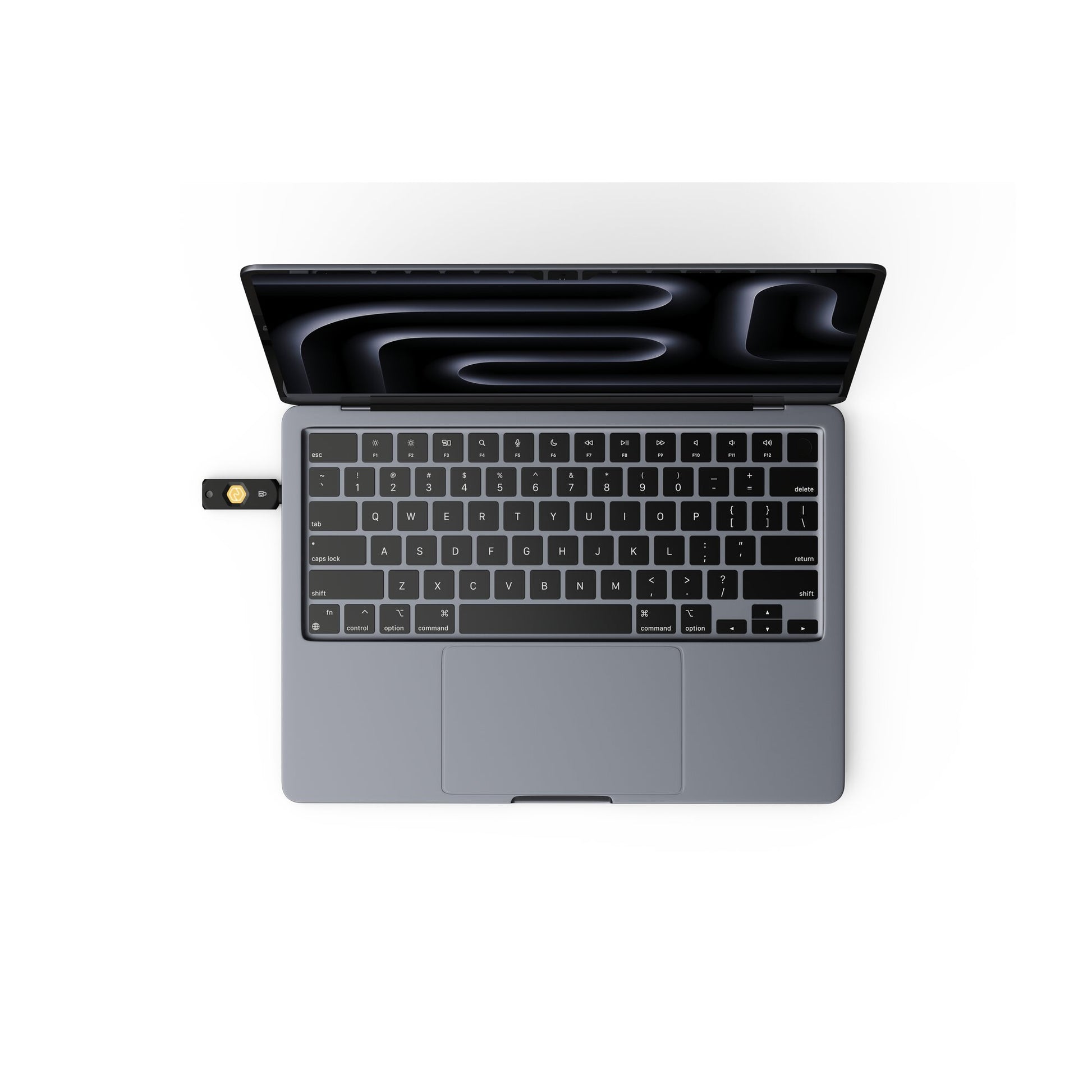 Kensington VeriMark NFC+ Sicherheitsschlüssel – USB-C – NFC – für Windows, Mac