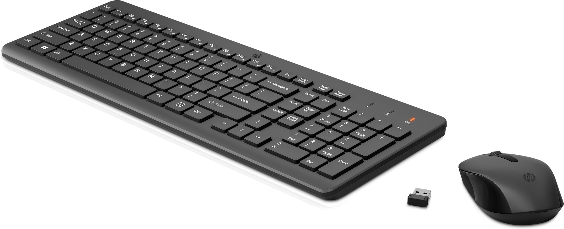 HP 330 – Tastatur-Maus-Set – 2,4 GHz – Schwarz