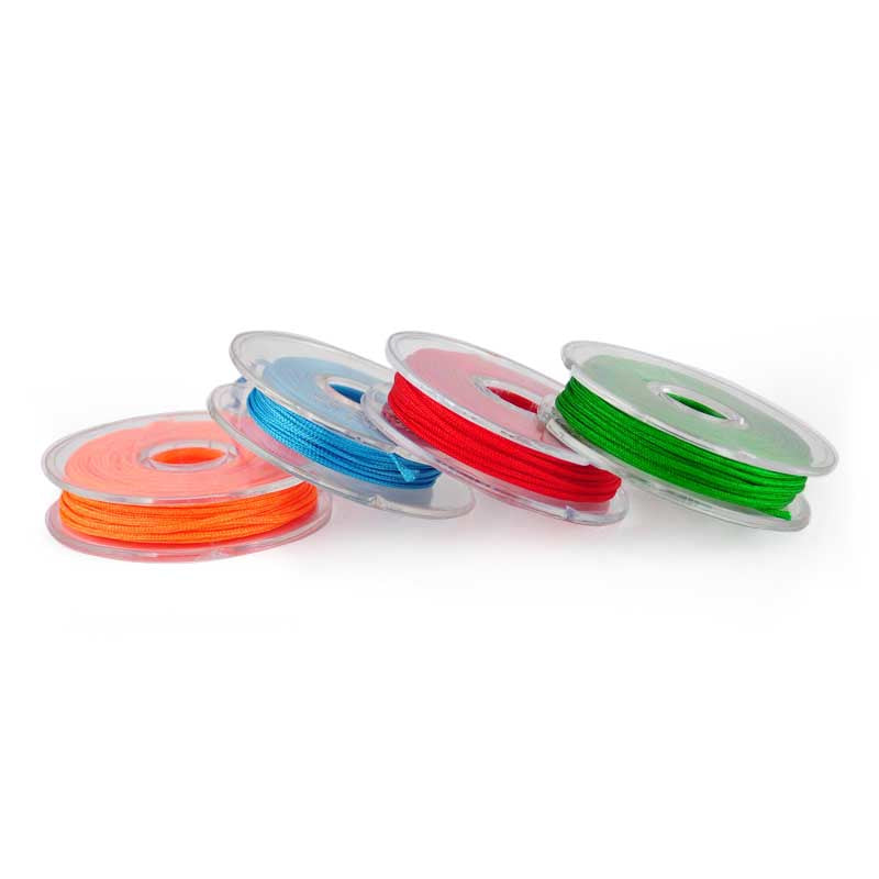 Rico Design Makrameeband – 1 mm, 10 m, Türkis
