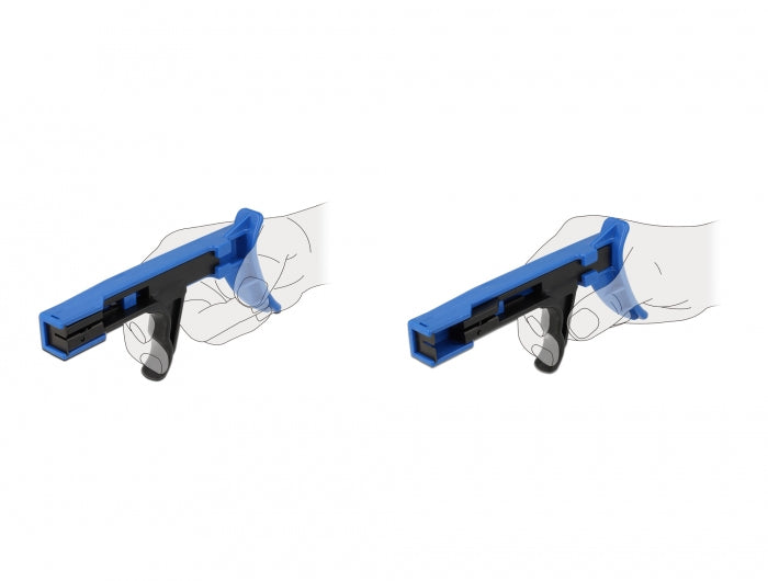 DeLOCK Klettkabelbinder, 3,6×100 mm, 350er-Pack – mehrfarbig