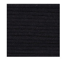 Rico Design Fashion Jersey Wolle Schwarz – 50 g, 72 m, Nadel 7 mm, 64% Baumwolle/36% Polyamid, 1 Stk.