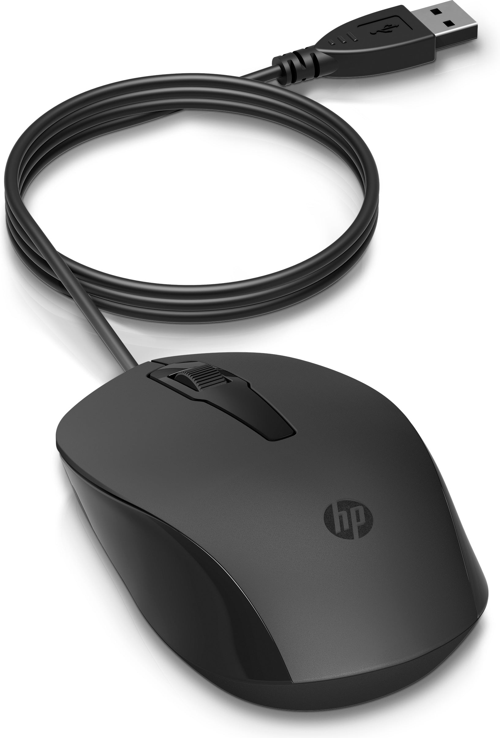 HP 150 Kabelgebundene Maus – USB-A, Optisch, 1'600 DPI