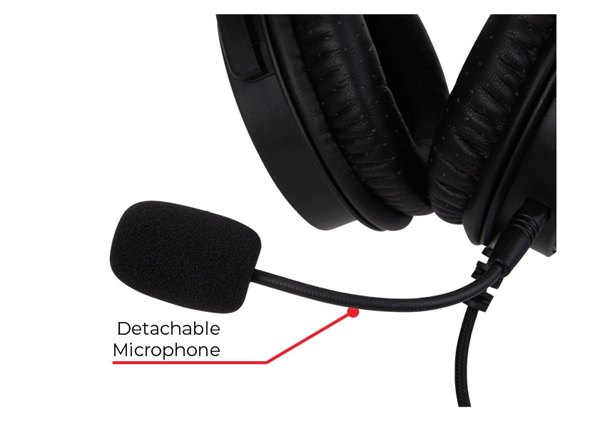 SureFire Harrier Gaming-Headset – On-Ear, Stereo, Kabel (USB-A), für PC, PS5, Xbox Series X/S und mehr