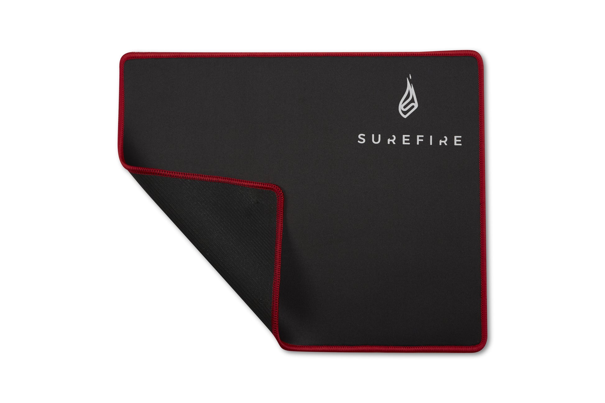 SureFire Silent Flight 320 – Gaming-Mauspad – Schwarz – 320 × 260 mm – Rutschfest
