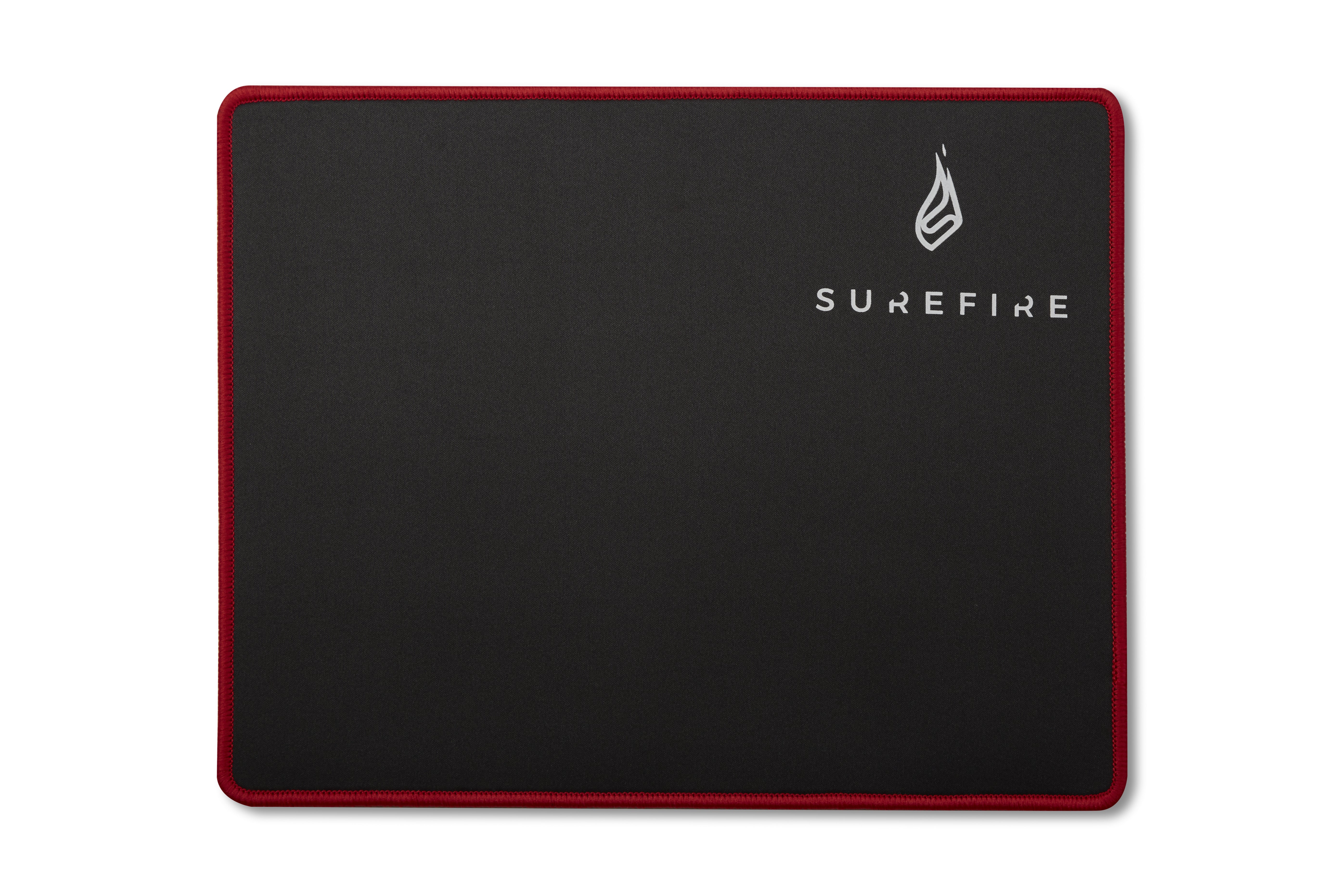 SureFire Silent Flight 320 – Gaming-Mauspad – Schwarz – 320 × 260 mm – Rutschfest
