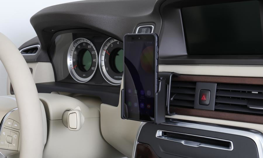 Brodit 711242 – Auto-Halterung – Schraubbefestigung, drehbar 360° – für Samsung Galaxy Xcover 5 – Schwarz