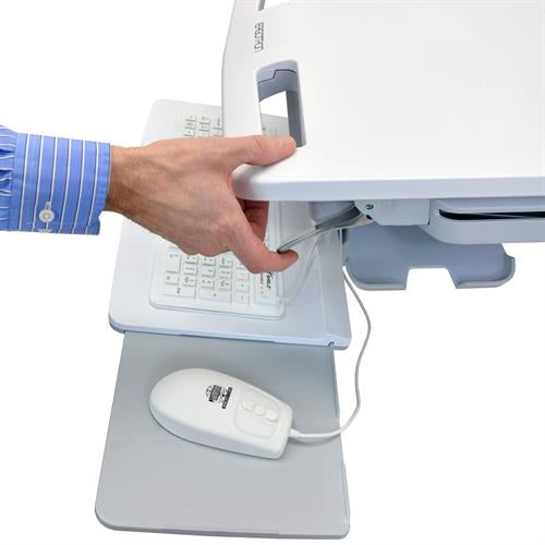 Ergotron StyleView Cart+LCD Pivot Powered – IT-/Medizin-Fahrwagen