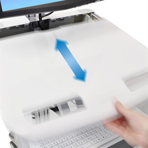 Ergotron StyleView Cart+LCD Pivot Powered – IT-/Medizin-Fahrwagen