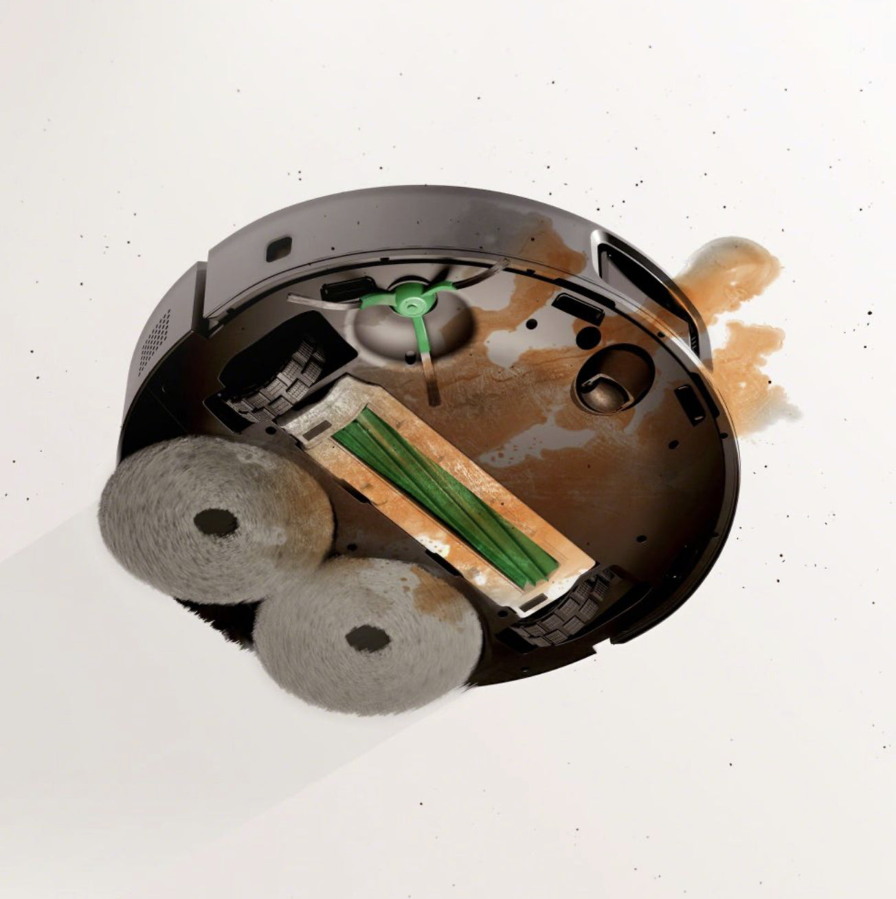 iRobot Roboterstaubsauger Roomba Plus 505 – 0,3 l, Akkubetrieb, 35,7 × 35,1 × 10,6 cm, 4,4 kg