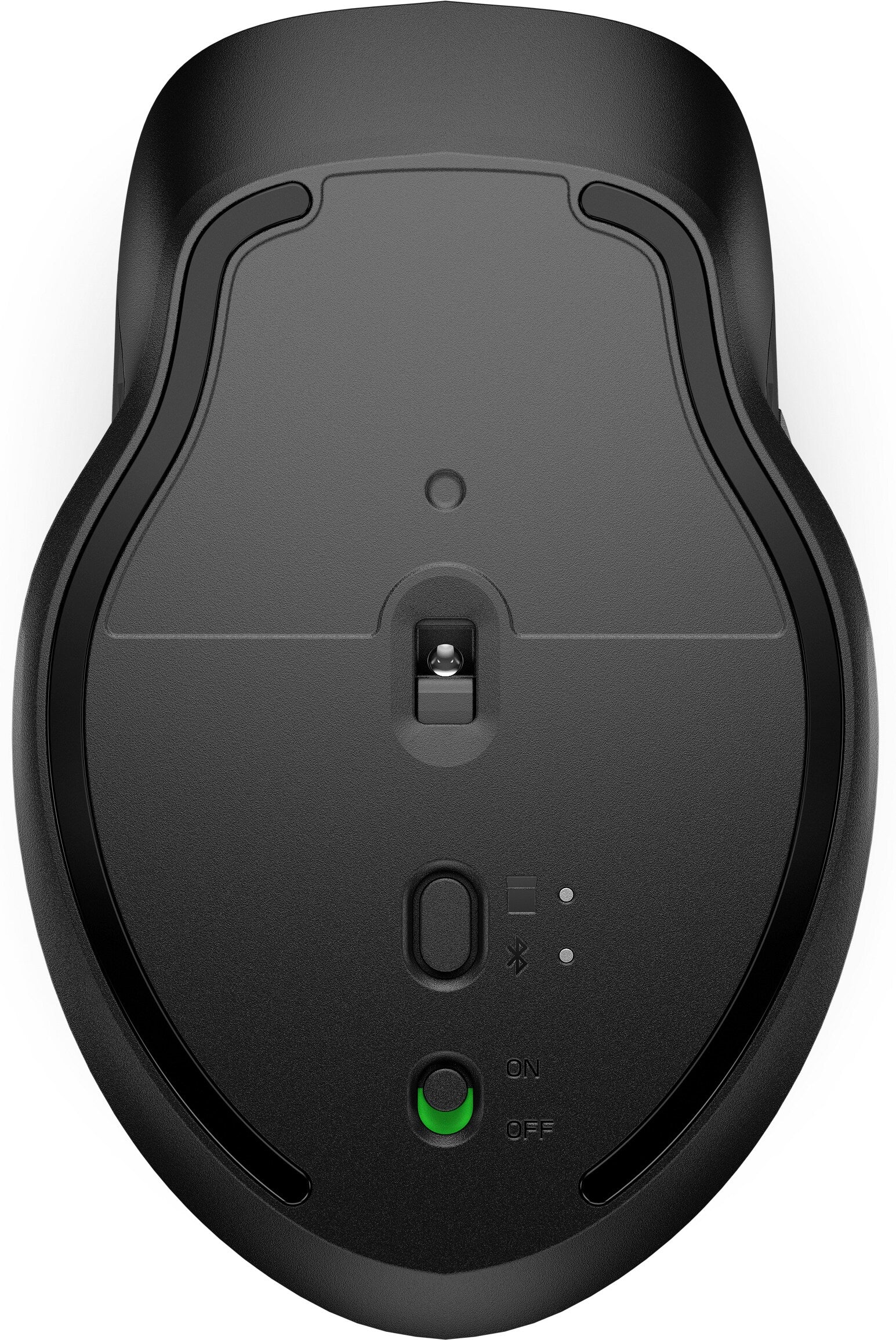 HP 435 Multi-Device Wireless Maus – Kabellos (Bluetooth/2,4 GHz), 4000 DPI, Beidhändig, Schwarz