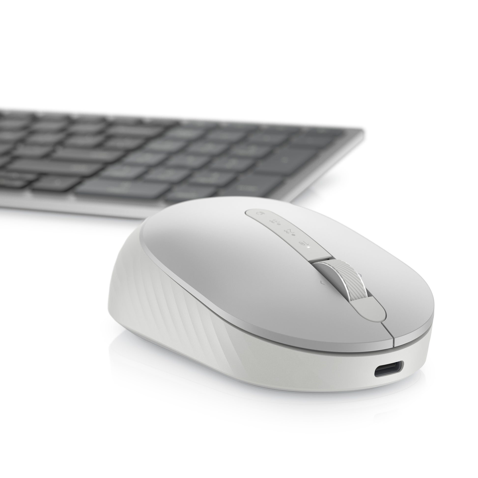 Dell Premier Wiederaufladbare Kabellose MS7421W – Maus – Kabellos (Bluetooth/2,4 GHz), 1600 DPI, Beidhändig