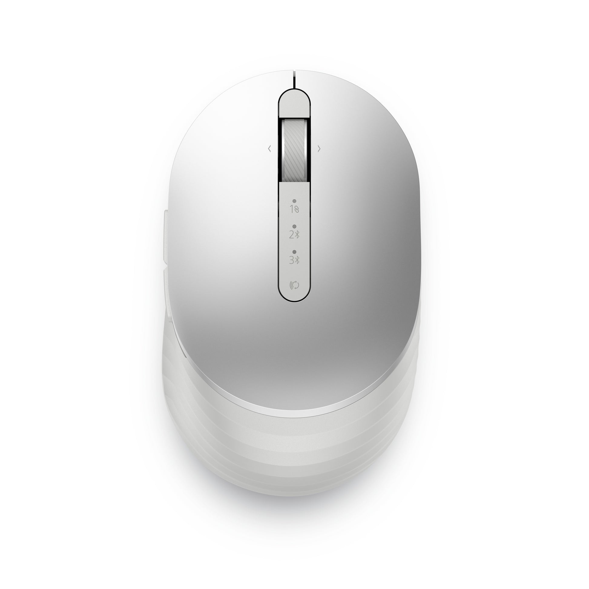 DELL MS7421W – Maus – Kabellos (Bluetooth/2,4 GHz), 1600 DPI, beidhändig, Platin/Silber