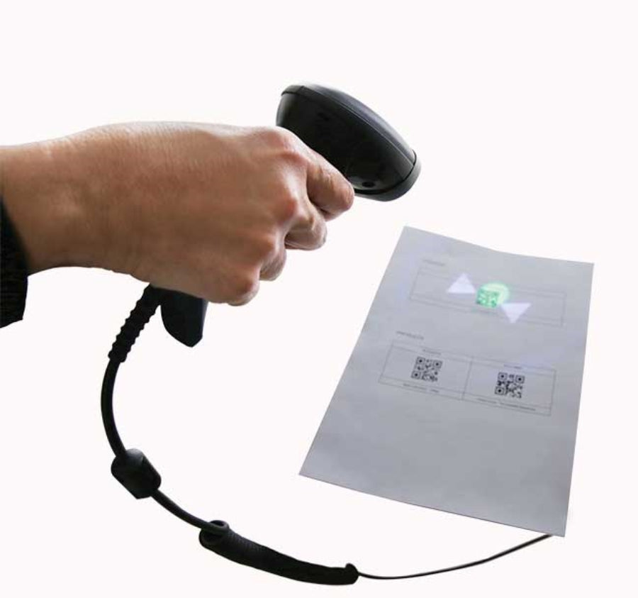 Datalogic QuickScan QD2590 – Barcodeleser – USB – Kit