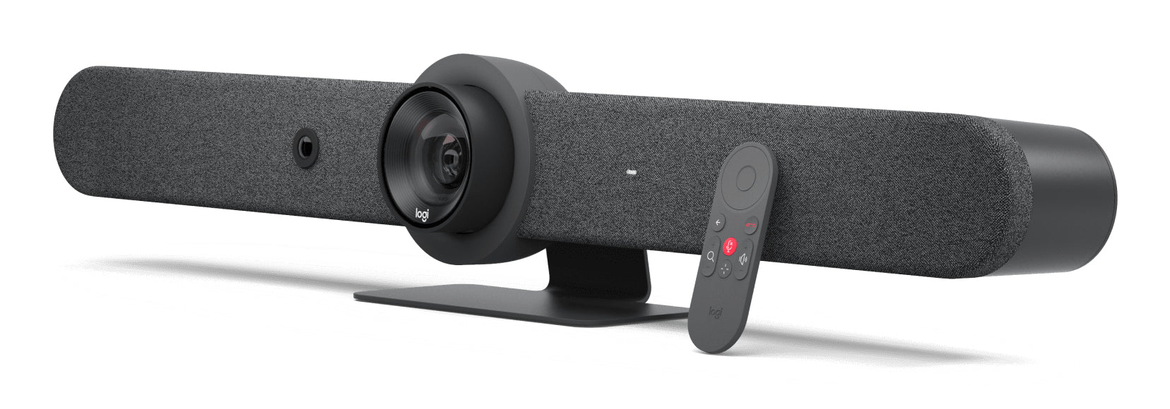 Logitech Rally Bar Videobar – 4K Ultra HD, 5× Zoom, 30 fps – Graphit
