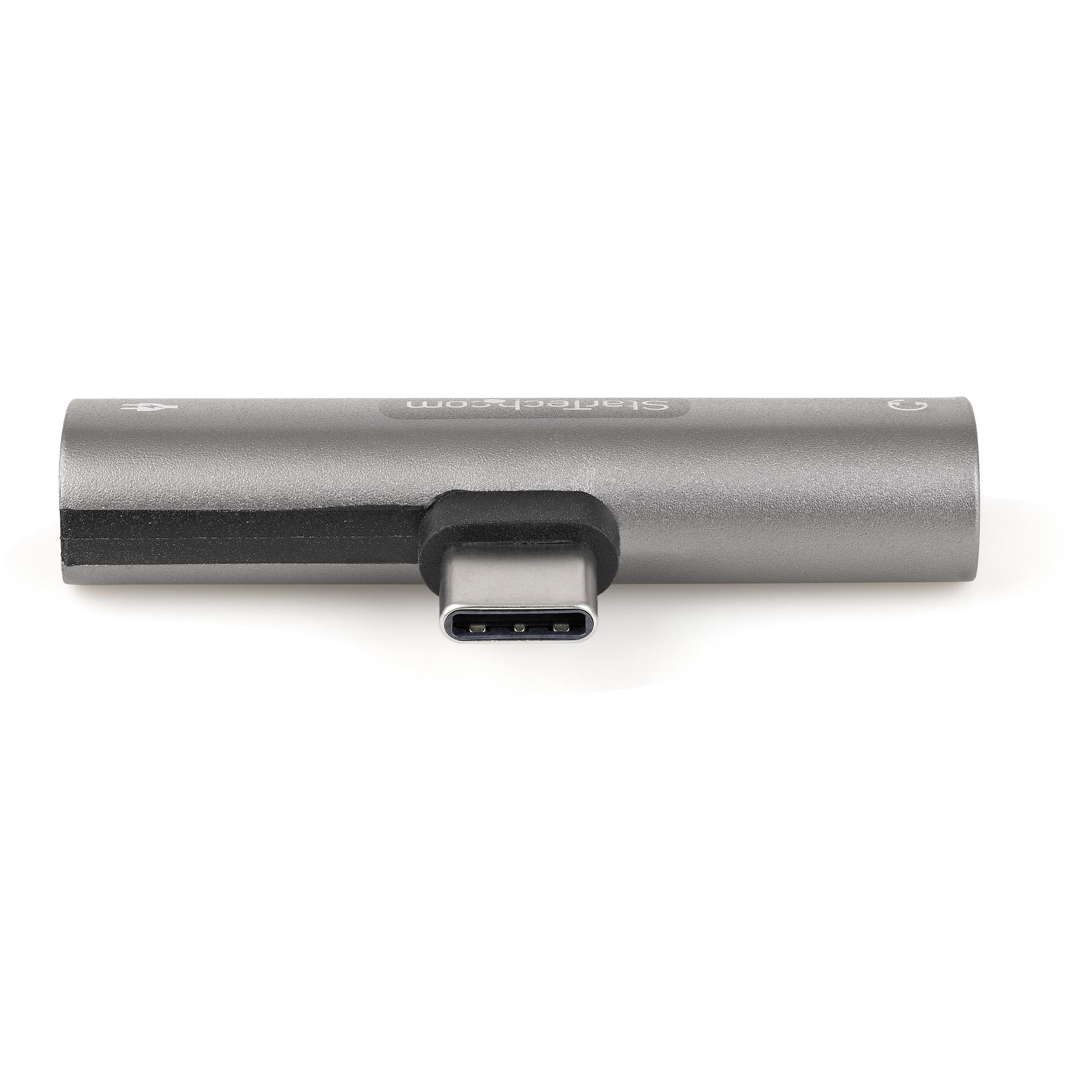 StarTech.com Adapter USB-C zu 3,5 mm (TRRS) – USB 3.2 Gen 1 (5 Gbit/s), PD 60 W, für USB-C-Geräte, Silber