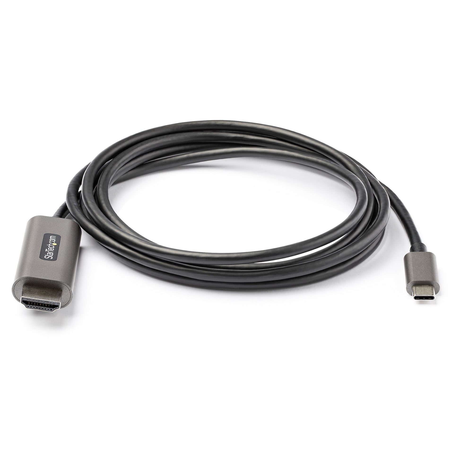 StarTech.com USB-C zu HDMI Kabel – 4K (3840 × 2160) @ 60 Hz, HDR, 2 m, HDMI 2.0b, aktiv