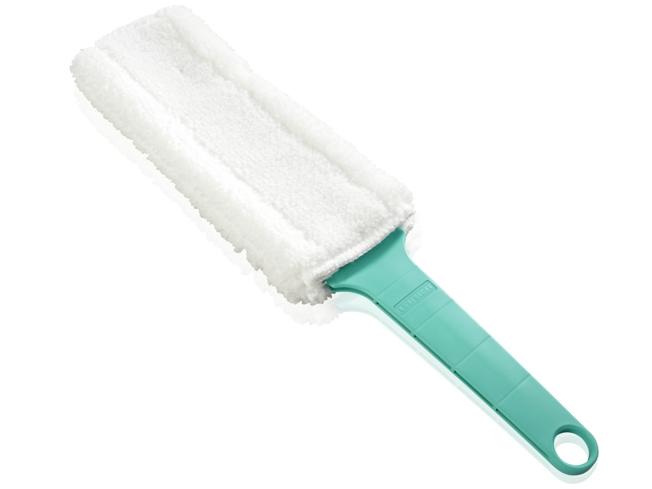 Leifheit Heizkörperreiniger Floretta – Mikrofaser – Weiss/Türkis – 40,0 cm