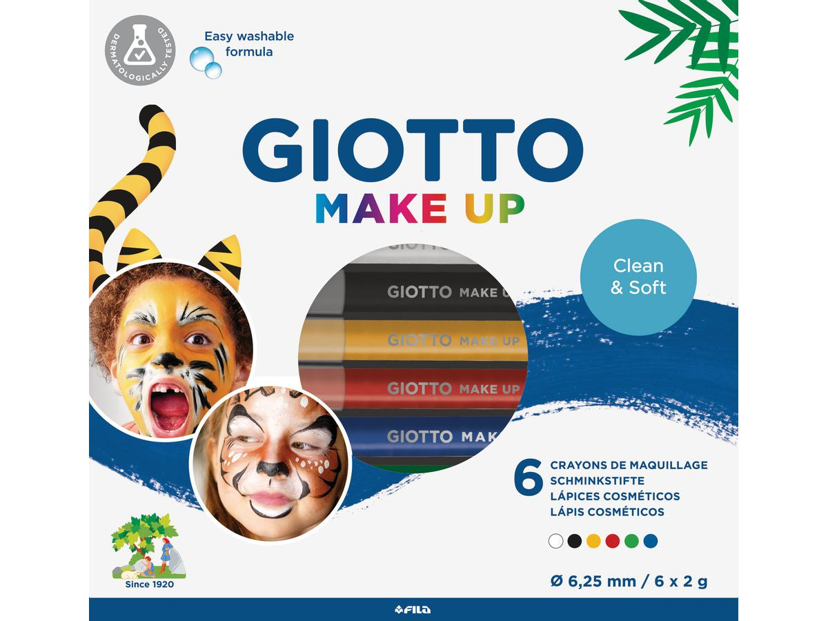 Giotto Make-Up Stifte Basic – 6 Stk