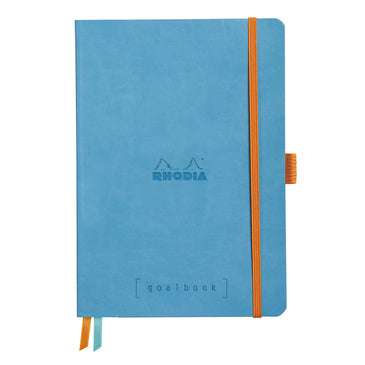 Rhodia Bullet Journal – A5 – 240 Blatt – 90 g/m² – Softcover, Gummiband, Stiftschlaufe, Türkis, PEFC
