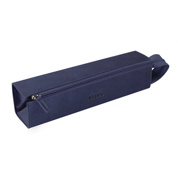Rhodia Hartschalenetui, leer – nachtblau – Kunststoff – 23,0 × 5,0 × 5,0 cm