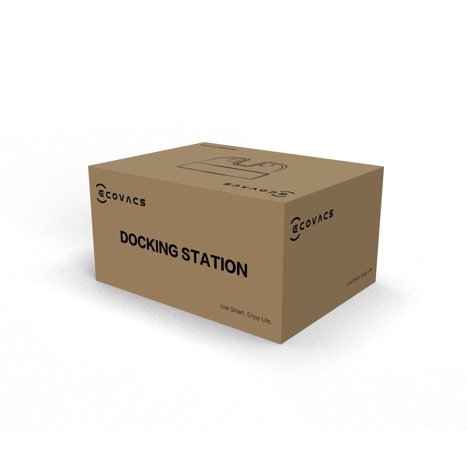 Ecovacs Ladestation – weiss, 1 Stück – für DEEBOT T9/T9+/T8