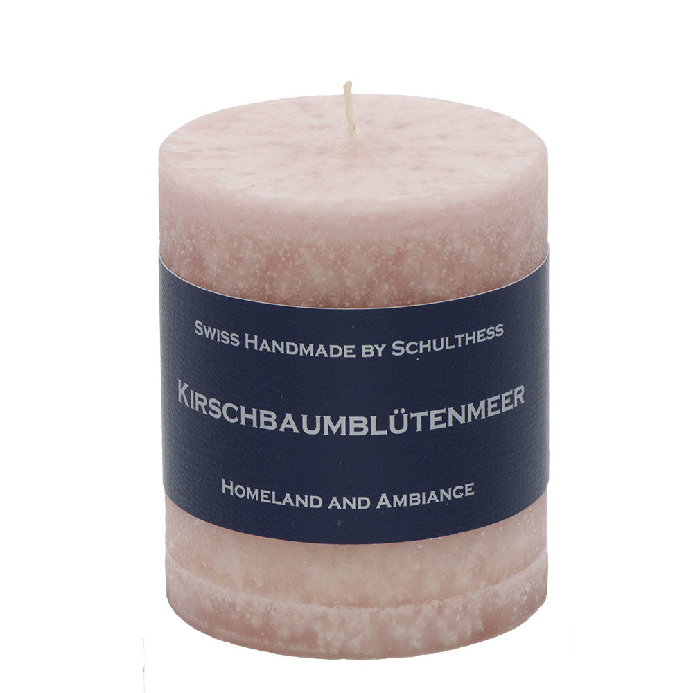 Schulthess Kerzenhandwerk Duftkerze – Kirschblüten – Ø 7 × 8 cm – 40 h