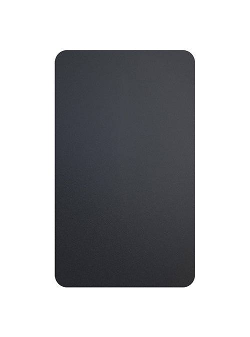 Securit Tafelfolie/Kreidefolie – 85 × 50 mm, quer – PVC, schwarz – selbstklebend – 1 Stk.