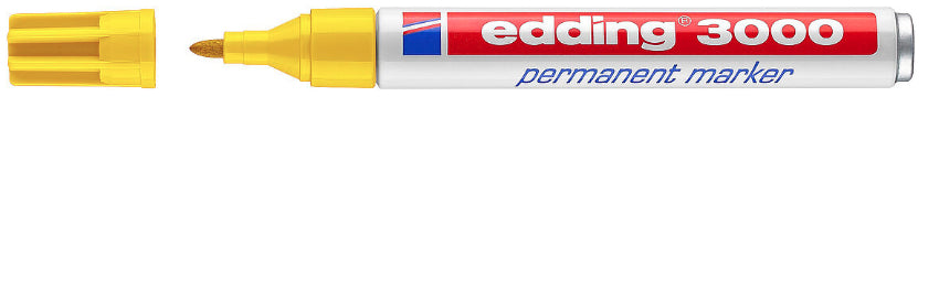 Edding Permanentmarker – Gelb