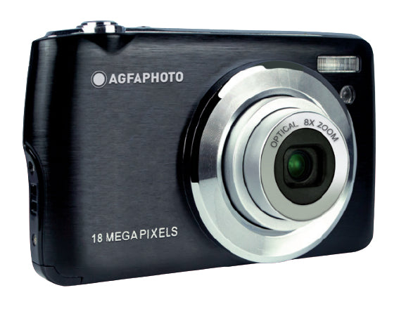 AgfaPhoto Realishot DC8200 – Kompaktkamera, 8 MP 1/3,2", 1080p, 8× opt. Zoom, schwarz