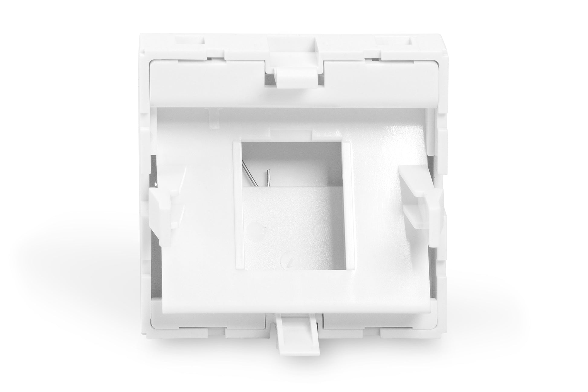 Digitus DN-93802-5-SH – Frontplatte 1× Keystone-Modul – 45×45 mm, abgewinkelt, für Rahmen, 1 Stück