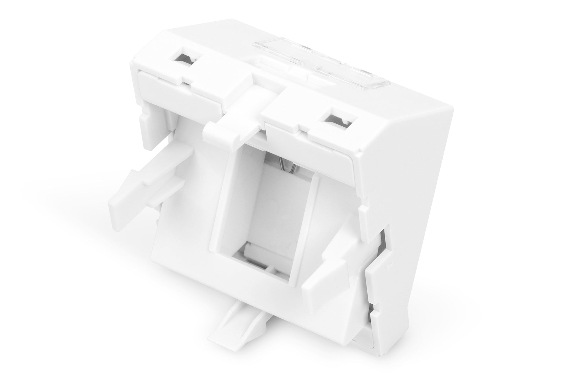 Digitus DN-93802-5-SH – Frontplatte 1× Keystone-Modul – 45×45 mm, abgewinkelt, für Rahmen, 1 Stück