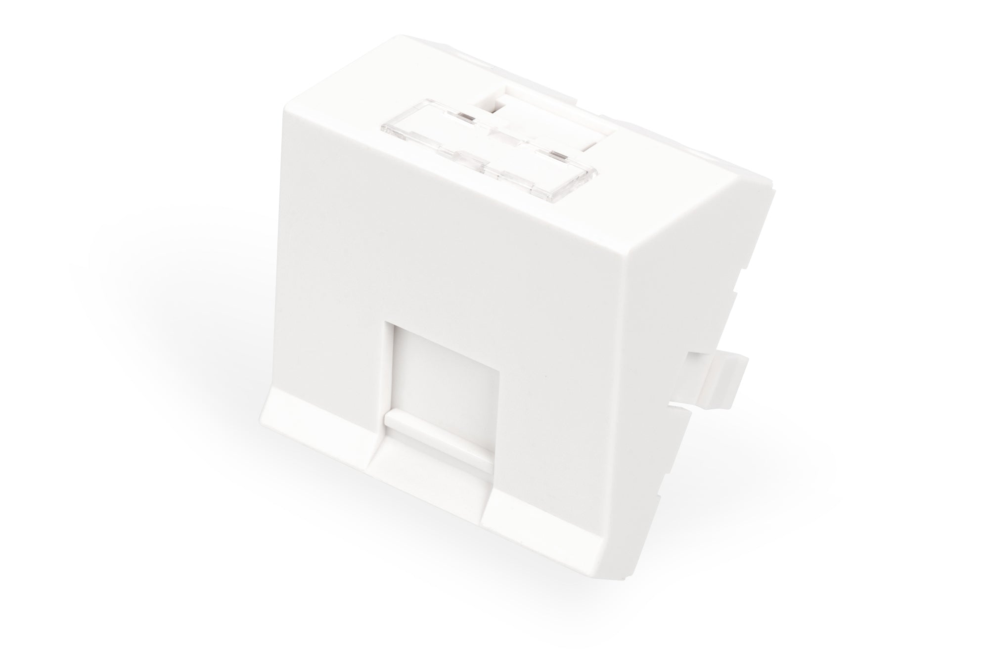 Digitus DN-93802-5-SH – Frontplatte 1× Keystone-Modul – 45×45 mm, abgewinkelt, für Rahmen, 1 Stück