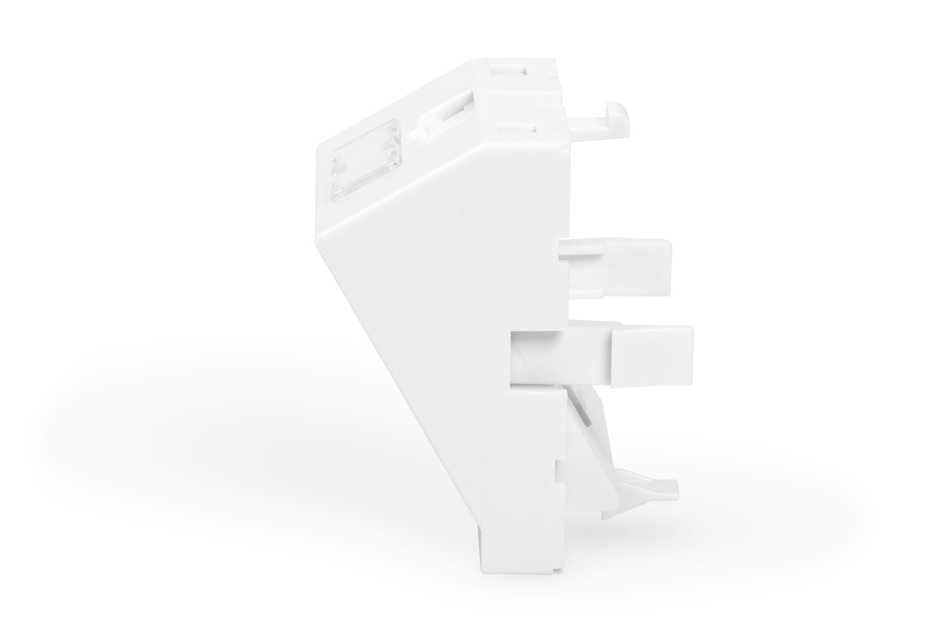 Digitus DN-93802-5-SH – Frontplatte 1× Keystone-Modul – 45×45 mm, abgewinkelt, für Rahmen, 1 Stück