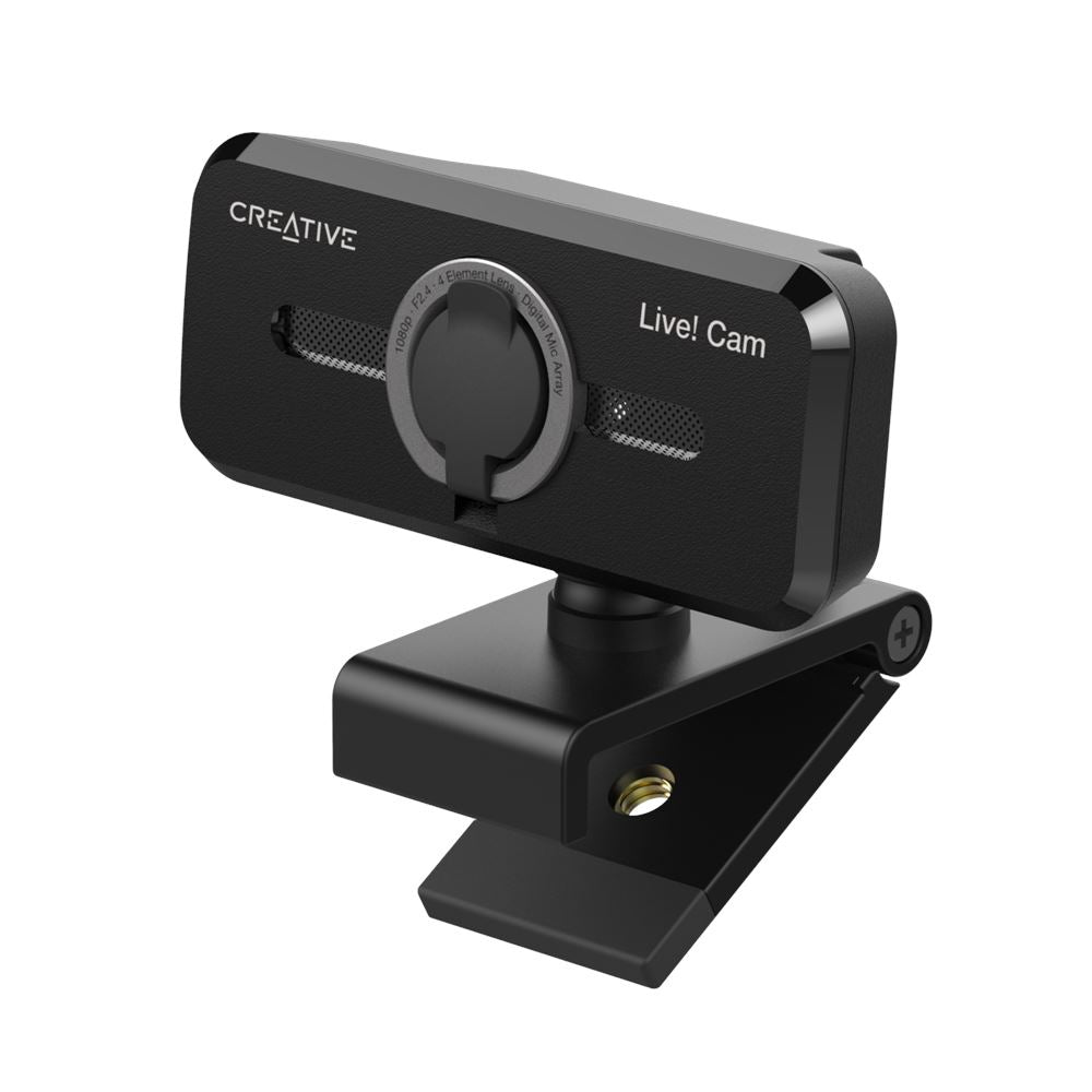 Creative Labs Live Cam Sync 1080P V2 Webcam – Full HD 1080p, 30 fps, USB 2.0 – Schwarz