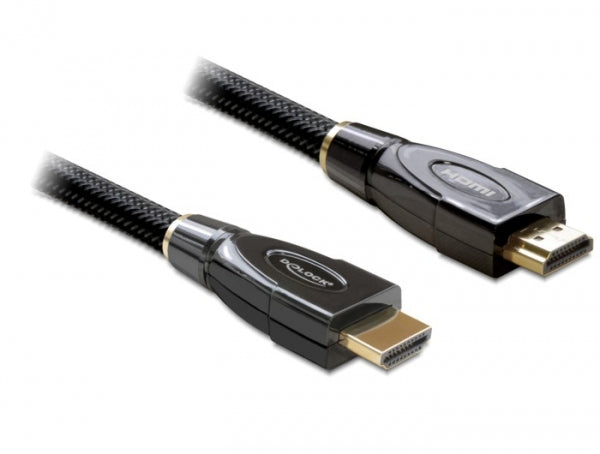 DeLOCK HDMI Kabel HDMI 1.4 4K 30 Hz – 5 m – Ethernet