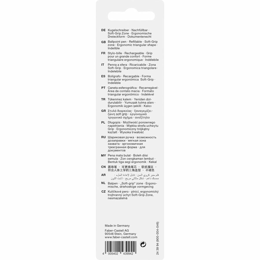 Faber-Castell Kugelschreiber – sortiert, Kunststoff