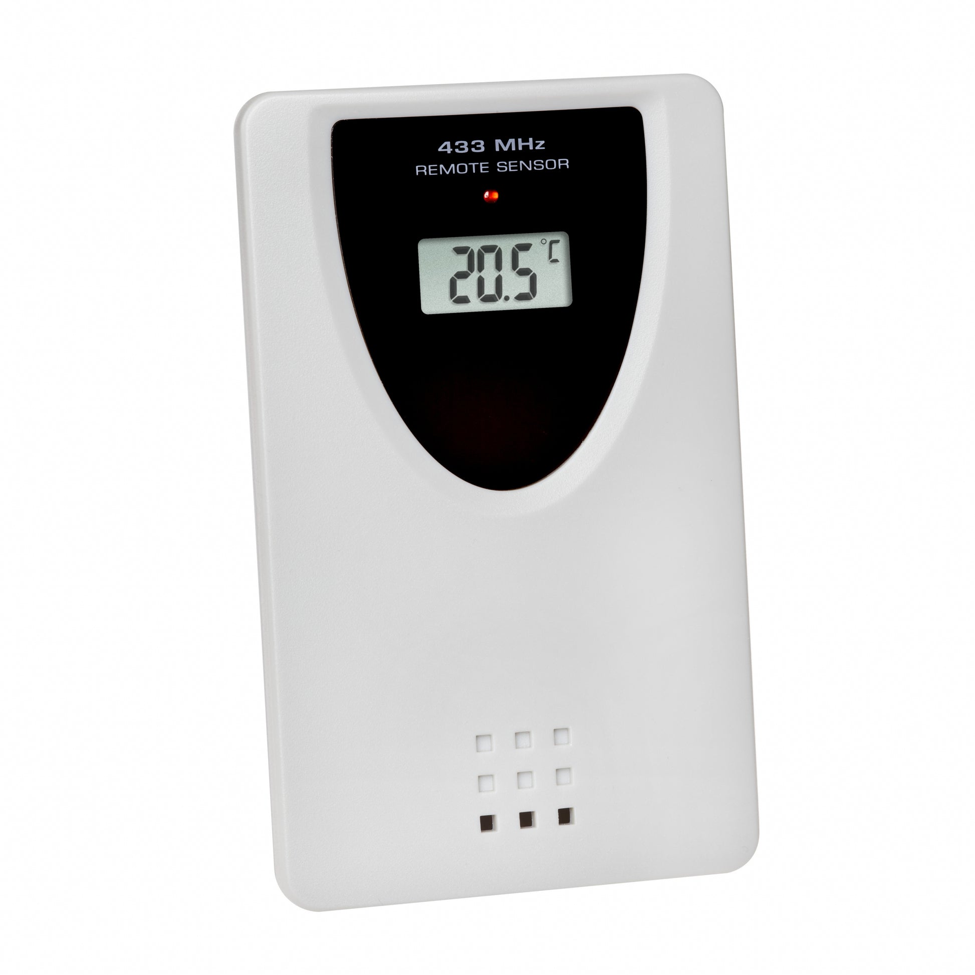 TFA-Dostmann TFA Dostmann Digitalwecker – Funk, Schlummerfunktion, Thermometer, lautlos, 24,8 × 20,6 × 7,3 cm, Braun