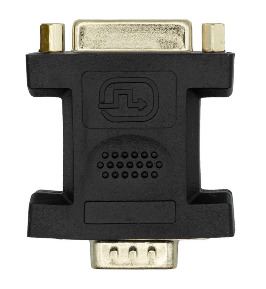 ProXtend Adapter DVI-I 24+5 (weiblich) zu VGA (männlich) – Dual-Link DVI, Schwarz
