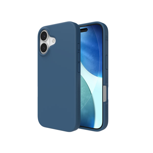ZAGG Manhattan Snap Backcover – für Apple iPhone 17 – MagSafe, Graphen+Silikon, Blau, bis 4 m Sturzsicher