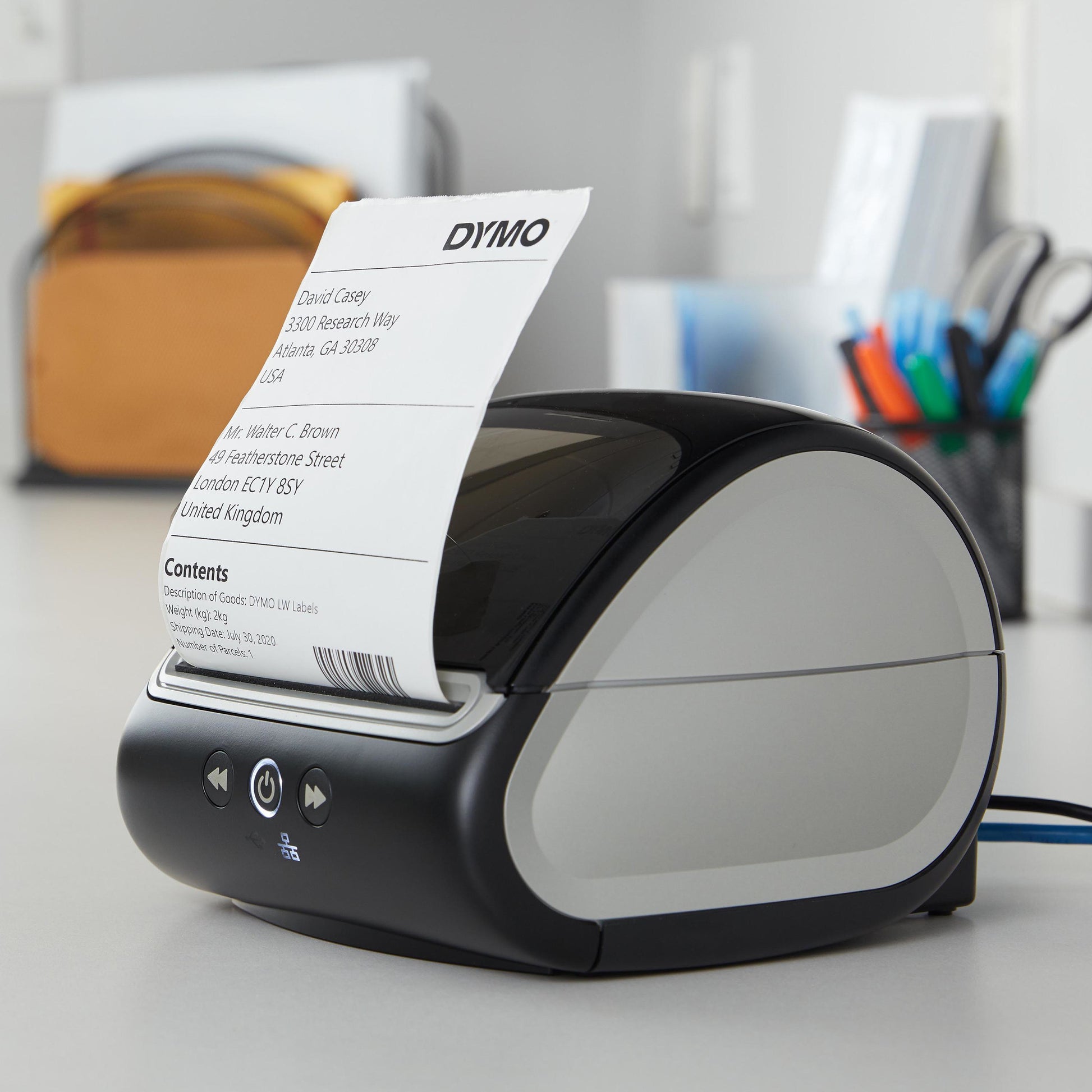 DYMO LabelWriter 5XL – Etikettendrucker, Thermodirekt, bis 106 mm, USB, 300 dpi
